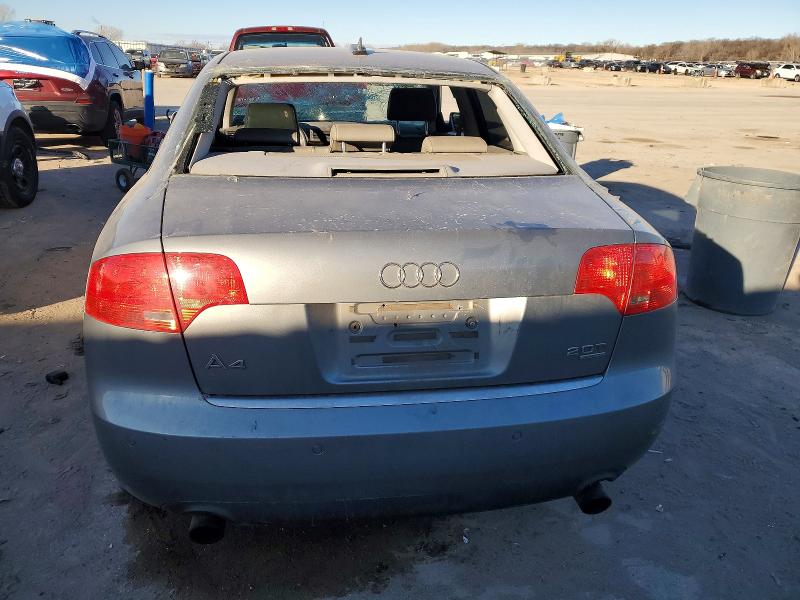 Photo 6 from auction – 2006 AUDI A4 2.0T QU with VIN WAUDF78EX6A283807