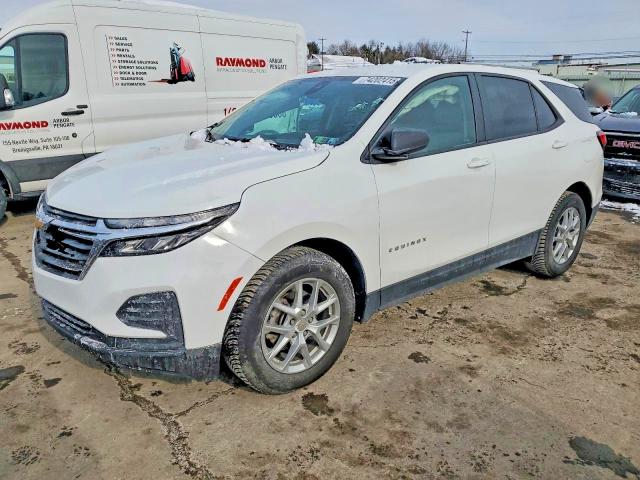 CHEVROLET EQUINOX 2022 with VIN 3GNAXSEV2NS244563 - Photo from auction