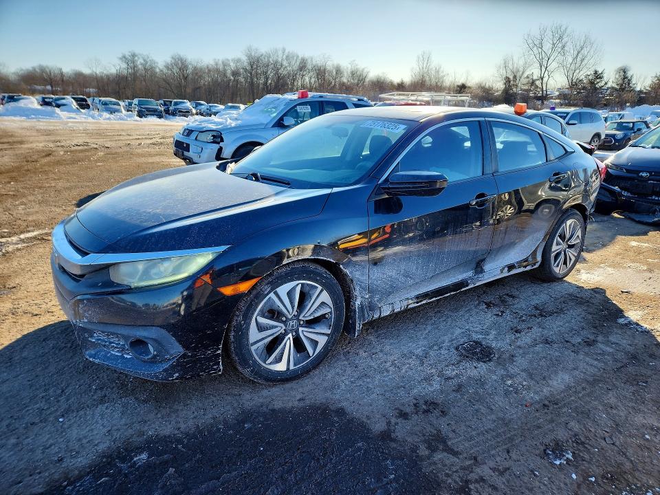 Photo 1 from auction – 2016 HONDA CIVIC with VIN 19XFC1F37GE006422