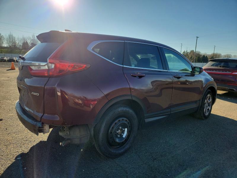 Photo 3 from auction – 2017 HONDA CR-V EXL with VIN 2HKRW2H89HH675940