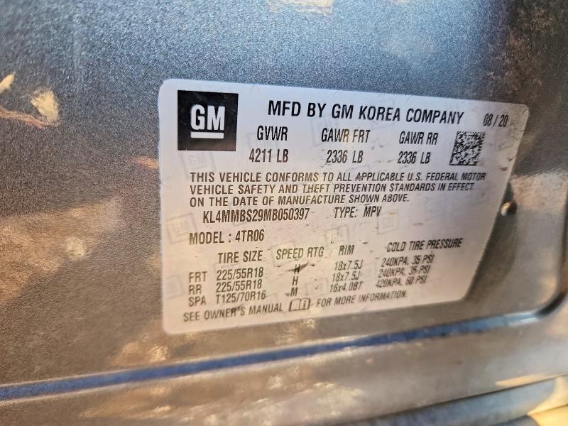 Photo 14 from auction – 2021 BUICK ENCORE GX with VIN KL4MMBS29MB050397