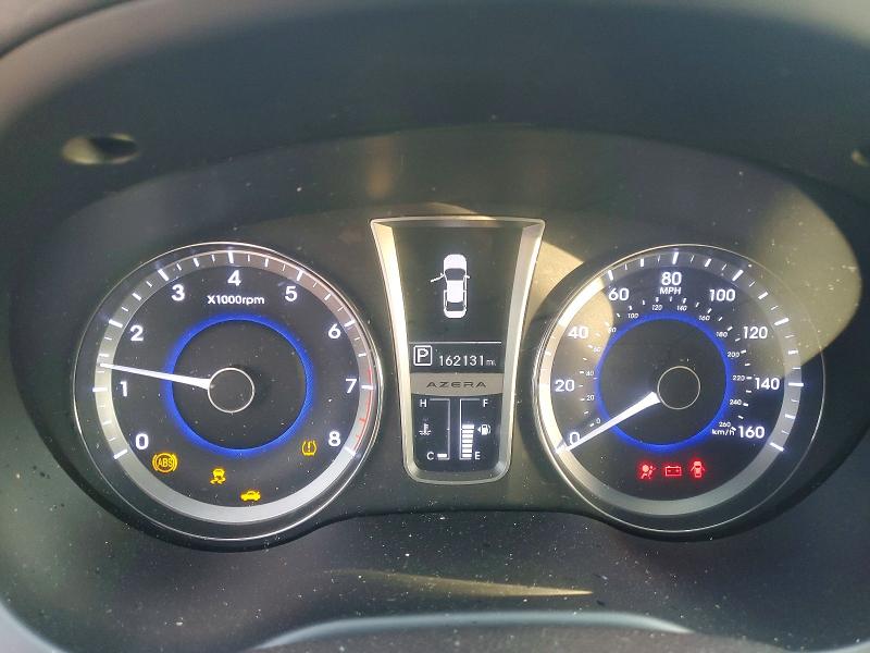 Photo 9 from auction – 2012 HYUNDAI AZERA GLS with VIN KMHFG4JG7CA127136