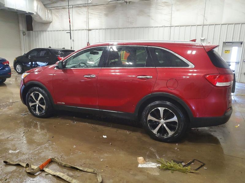 Photo 2 from auction – 2016 KIA SORENTO EX with VIN 5XYPHDA56GG158713