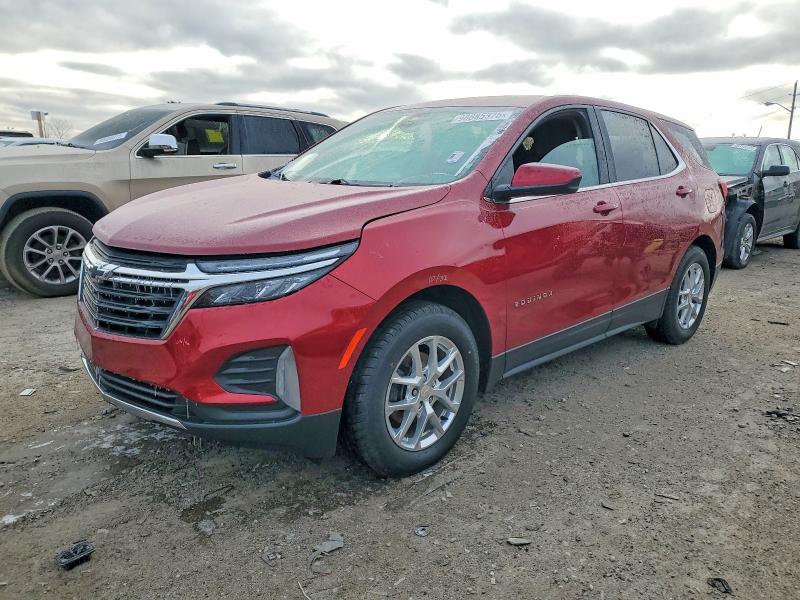 CHEVROLET EQUINOX 2022 with VIN 3GNAXKEV3NL204048 - Photo from auction