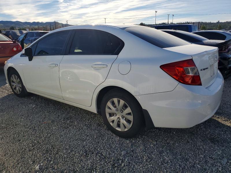 Photo 2 from auction – 2012 HONDA CIVIC LX with VIN 19XFB2F58CE356713
