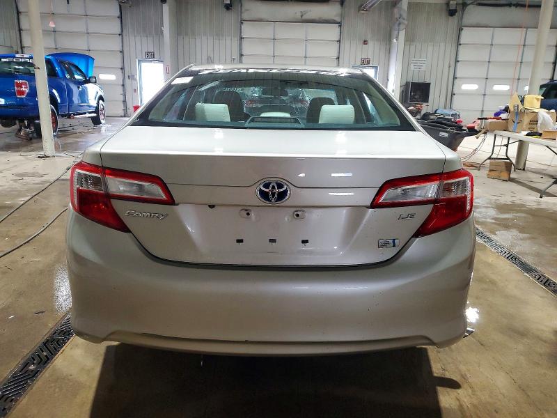 Photo 6 from auction – 2014 TOYOTA CAMRY HYBR with VIN 4T1BD1FK4EU124506