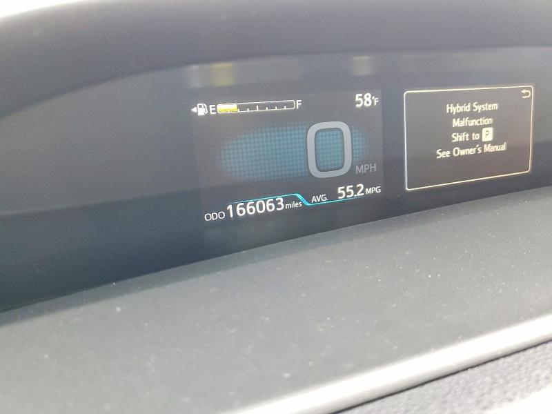 Photo 9 from auction – 2016 TOYOTA PRIUS with VIN JTDKARFU0G3523855