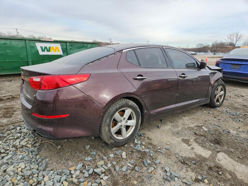 Photo 3 from auction – 2015 KIA OPTIMA with VIN 5XXGM4A74FG449372