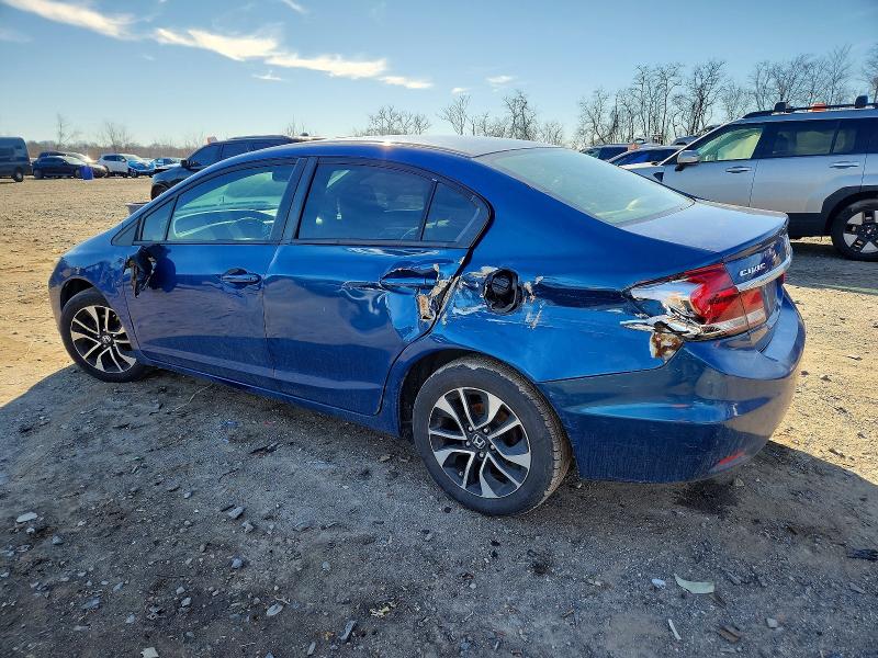 Zdjęcie 2 z aukcji – 2013 HONDA CIVIC EX z VIN 19XFB2F87DE223629