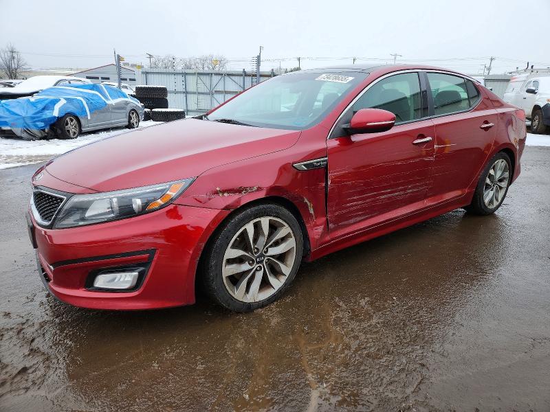 KIA OPTIMA SX 2015 with VIN 5XXGR4A67FG359612 - Photo from auction