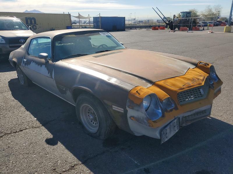 Photo 4 from auction – 1981 CHEVROLET CAMARO with VIN 1G1AP87K2BL139983