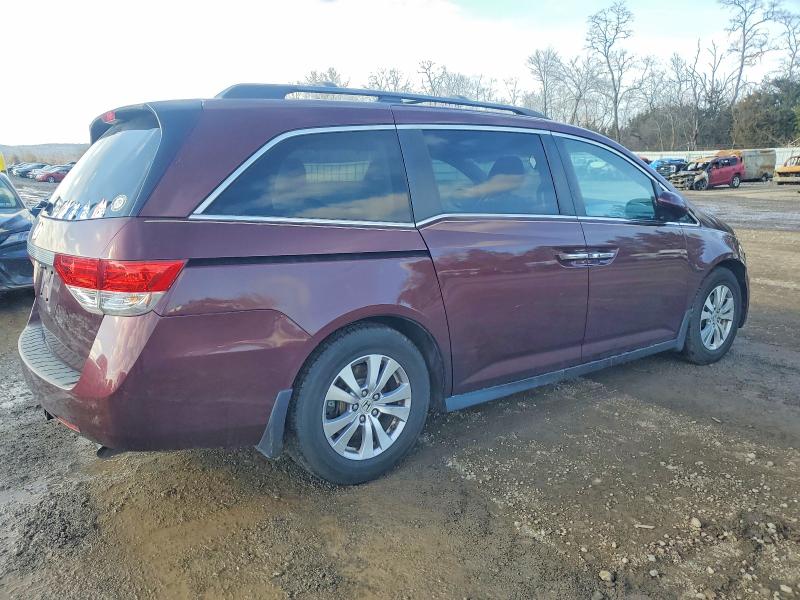 Photo 3 from auction – 2015 HONDA ODYSSEY EX with VIN 5FNRL5H6XFB010503