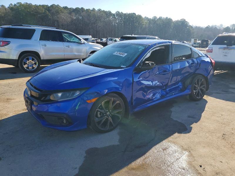 Photo 1 from auction – 2020 HONDA CIVIC with VIN 19XFC2F84LE002551