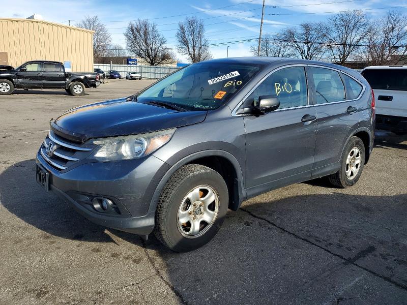 HONDA CR-V 2013 with VIN 2HKRM4H38DH621755 - Photo from auction