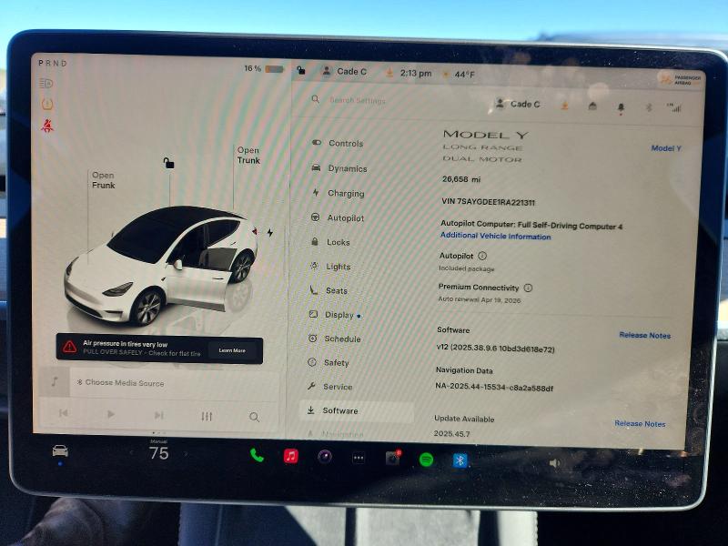 Photo 9 from auction – 2024 TESLA MODEL Y with VIN 7SAYGDEE1RA221311