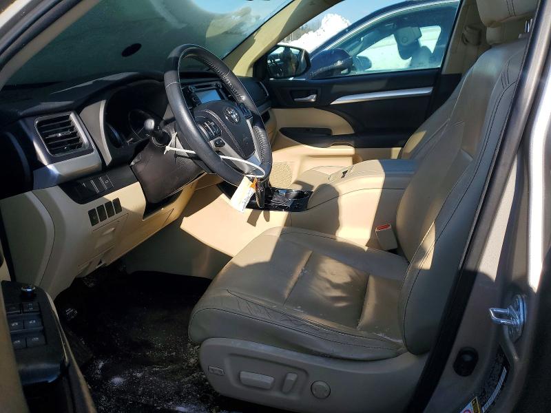 Photo 7 from auction – 2014 TOYOTA HIGHLANDER with VIN 5TDJKRFH5ES013024