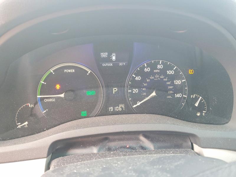 Photo 9 from auction – 2012 LEXUS RX 450H with VIN JTJBC1BA2C2428525