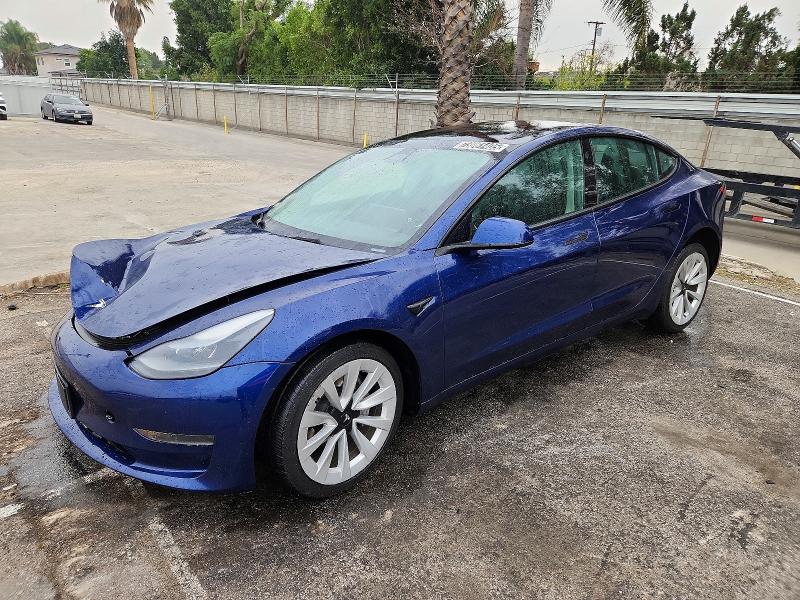 TESLA MODEL 3 2023 with VIN 5YJ3E1EA6PF459325 - Photo from auction