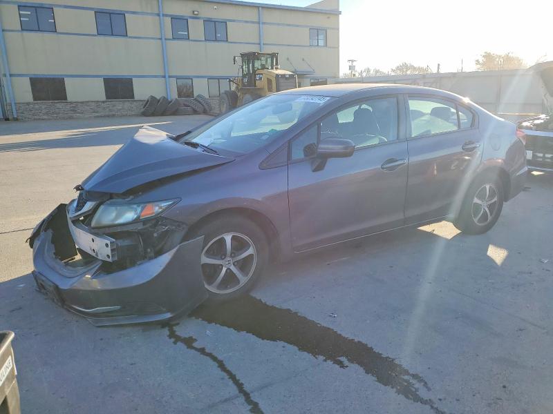 HONDA CIVIC SE 2015 with VIN 19XFB2F78FE246458 - Photo from auction