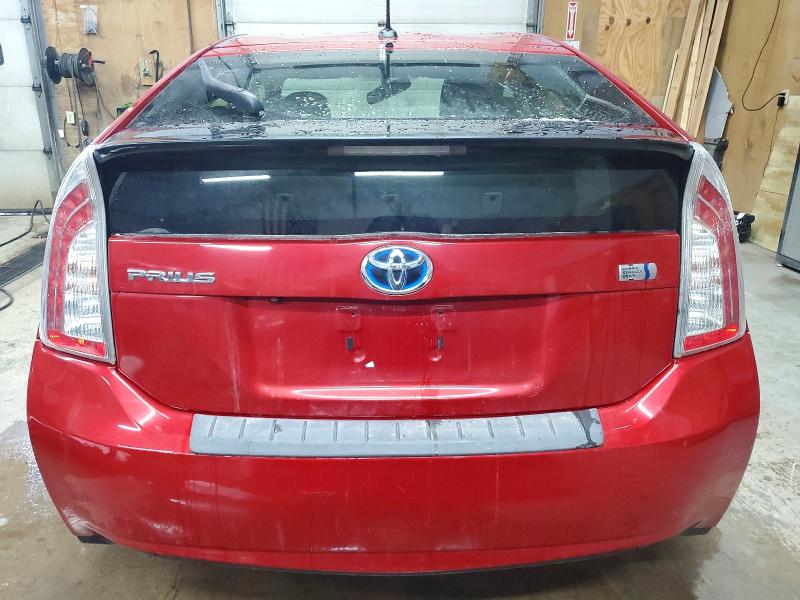 Photo 6 from auction – 2012 TOYOTA PRIUS with VIN JTDKN3DUXC1606039