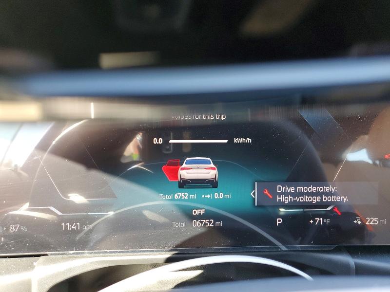 Photo 9 from auction – 2025 BMW I4 with VIN WBY23HD00SFU94352