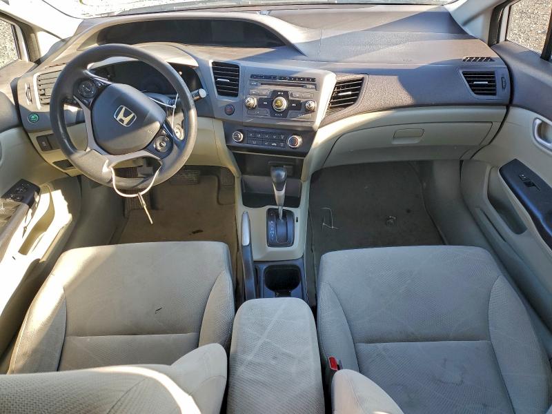 Photo 8 from auction – 2012 HONDA CIVIC LX with VIN 19XFB2F58CE052863
