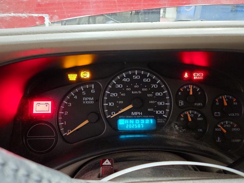 Photo 9 from auction – 2002 CHEVROLET SUBURBAN K with VIN 1GNFK16T82J101206