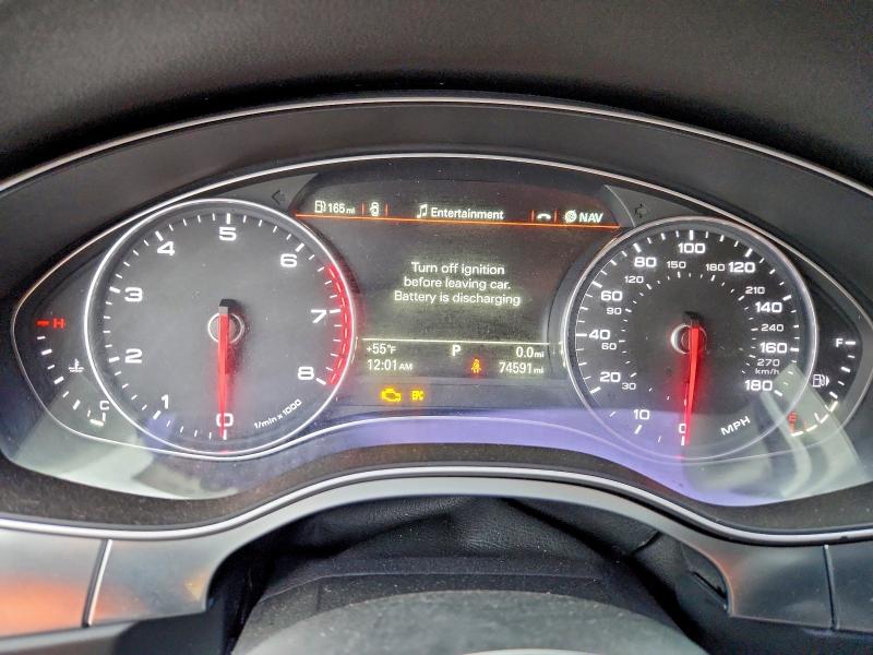 Photo 9 from auction – 2014 AUDI A7 QUATTRO with VIN WAU2GAFC6EN139553