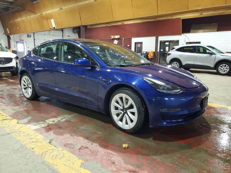 Photo 4 from auction – 2022 TESLA MODEL 3 with VIN 5YJ3E1EA7NF371364