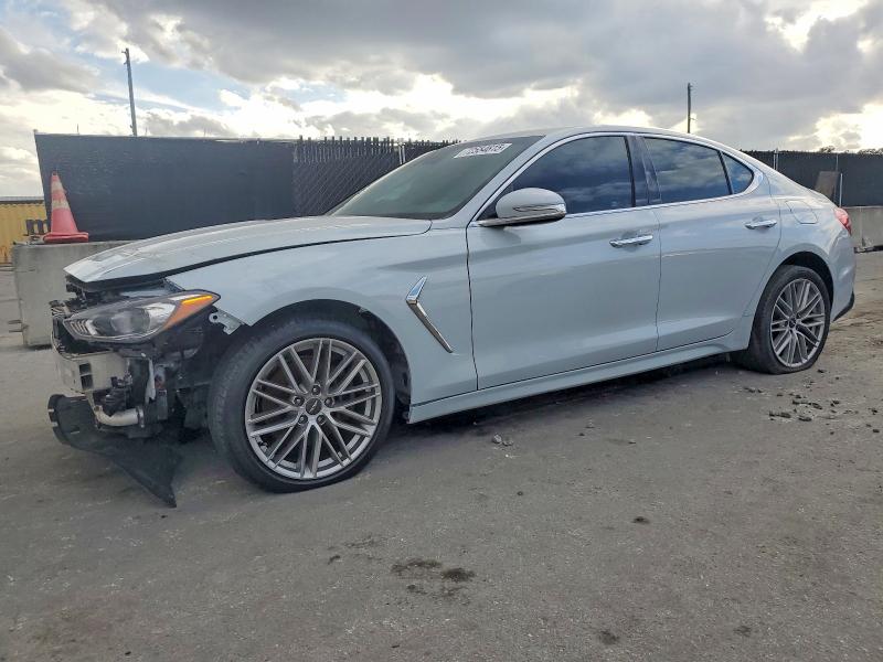 GENESIS G70 2020 with VIN KMTG64LA7LU045878 - Photo from auction
