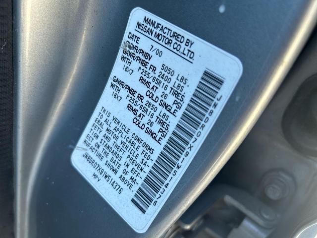 Photo 10 from auction – 2001 NISSAN PATHFINDER with VIN JN8DR07X91W514376