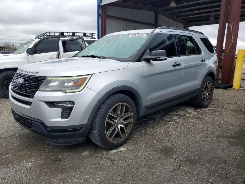 Photo 1 from auction – 2018 FORD EXPLORER S with VIN 1FM5K8GT6JGC63855
