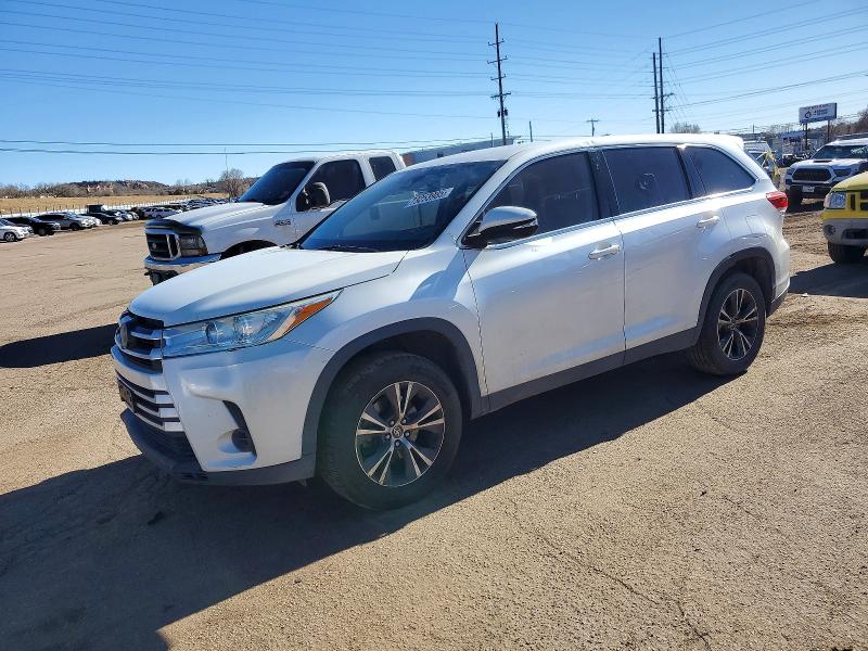 TOYOTA HIGHLANDER 2019 with VIN 5TDZZRFH3KS294251 - Photo from auction
