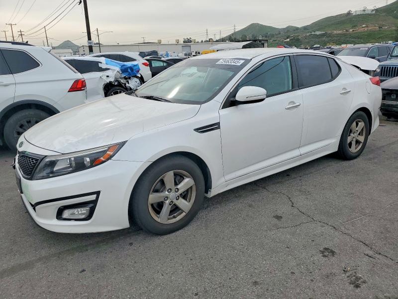 KIA OPTIMA LX 2015 with VIN KNAGM4A76F5644648 - Photo from auction