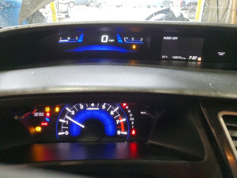 Photo 9 from auction – 2013 HONDA CIVIC LX with VIN 2HGFB2F53DH589213