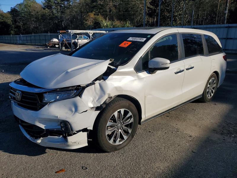 Photo 1 from auction – 2022 HONDA ODYSSEY with VIN 5FNRL6H73NB039807