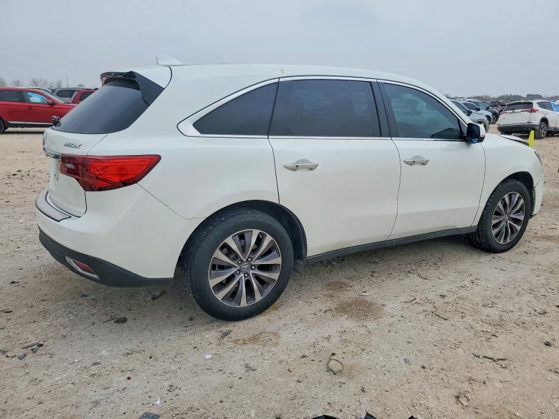 Photo 3 from auction – 2015 ACURA MDX TECHNO with VIN 5FRYD3H44FB011267