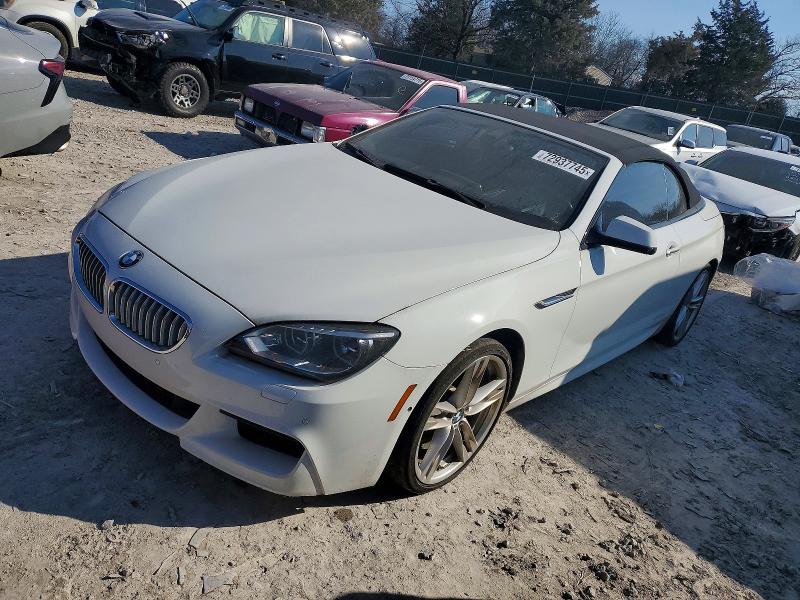 BMW 650 I 2014 with VIN WBAYP9C55ED169485 - Photo from auction