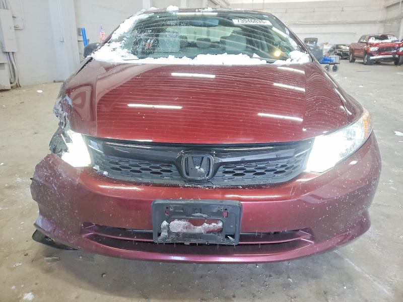 Photo 5 from auction – 2012 HONDA CIVIC LX with VIN 2HGFB2F50CH551680