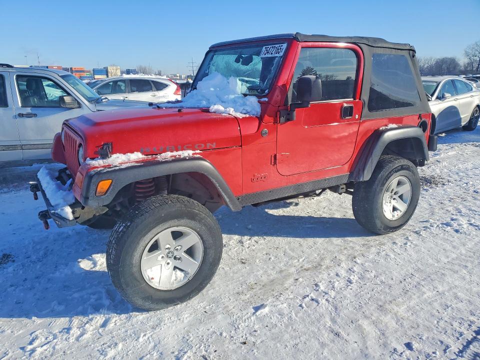 Photo 1 from auction – 2004 JEEP WRANGLER / with VIN 1J4FA69S84P710351