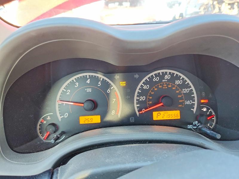 Photo 9 from auction – 2009 TOYOTA COROLLA BA with VIN JTDBL40E89J035752