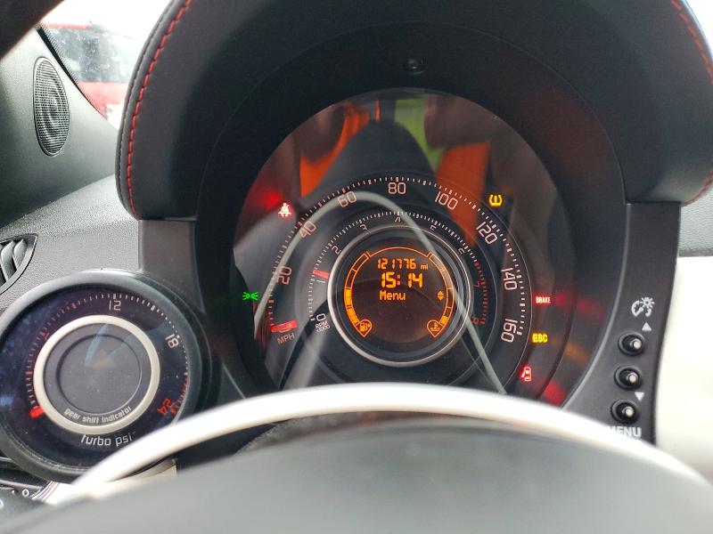 Photo 9 from auction – 2013 FIAT 500 ABARTH with VIN 3C3CFFFH0DT739765