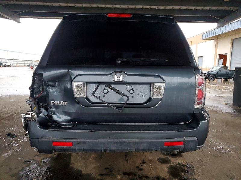 Photo 6 from auction – 2006 HONDA PILOT EX with VIN 5FNYF28596B017001