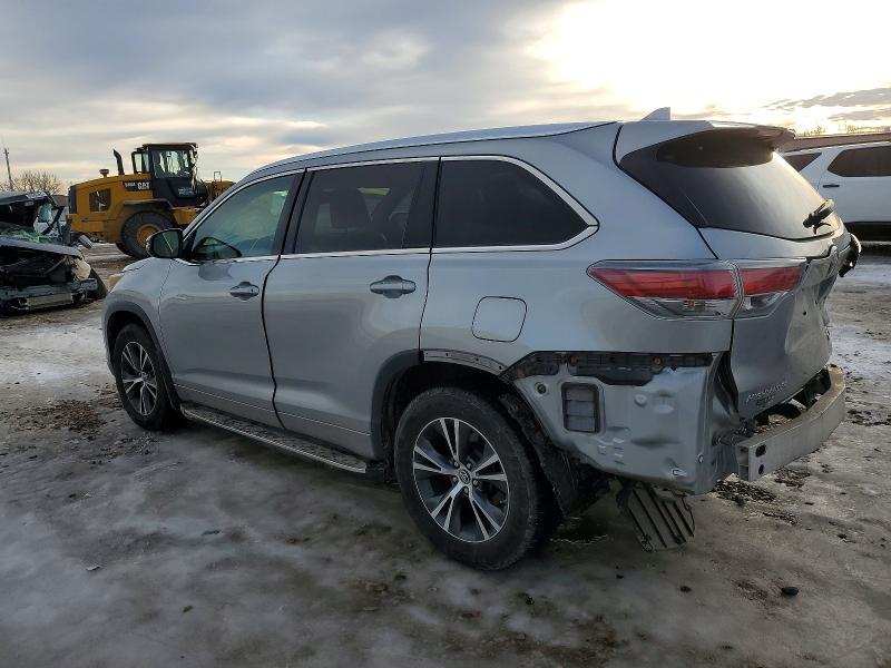 Photo 2 from auction – 2016 TOYOTA HIGHLANDER with VIN 5TDJKRFH7GS317006