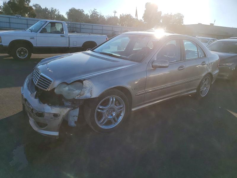 MERCEDES-BENZ C 2002 with VIN WDBRF65J72F212967 - Photo from auction