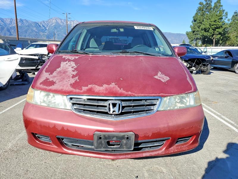 Photo 5 from auction – 2002 HONDA ODYSSEY EX with VIN 2HKRL18612H568924