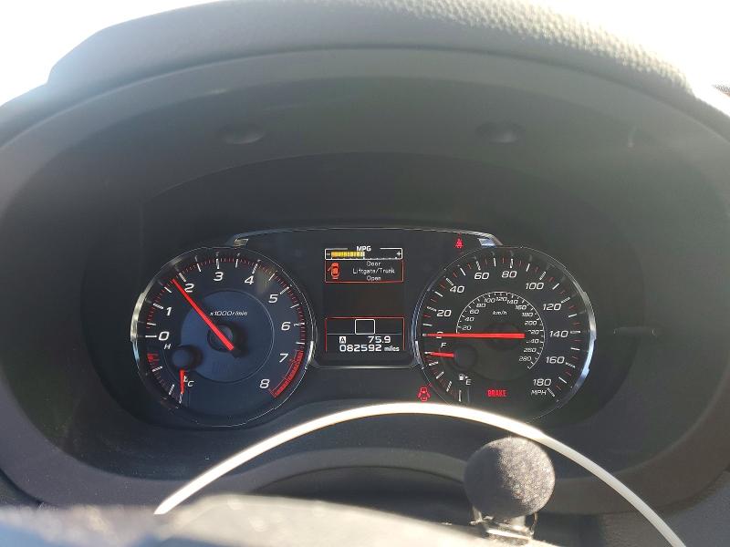 Photo 9 from auction – 2018 SUBARU WRX with VIN JF1VA1B62J9830377