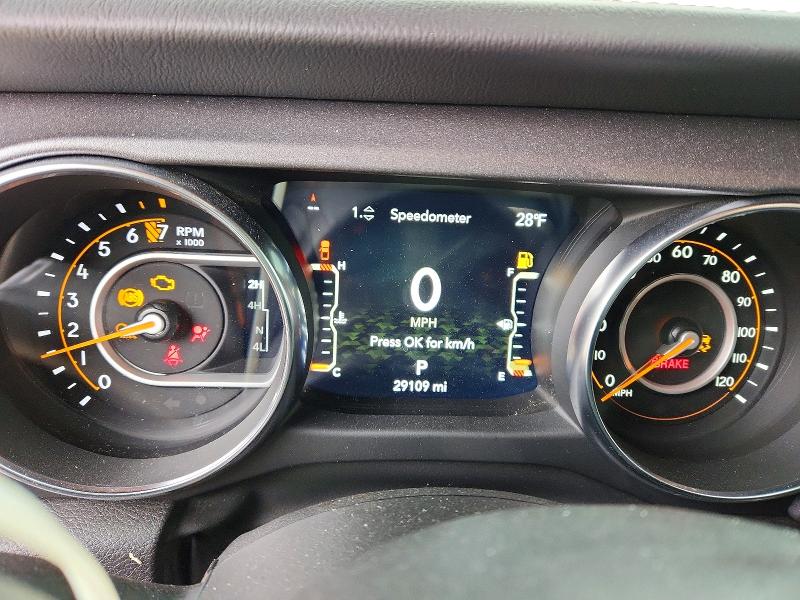 Photo 9 from auction – 2023 JEEP GLADIATOR with VIN 1C6JJTEG2PL570865