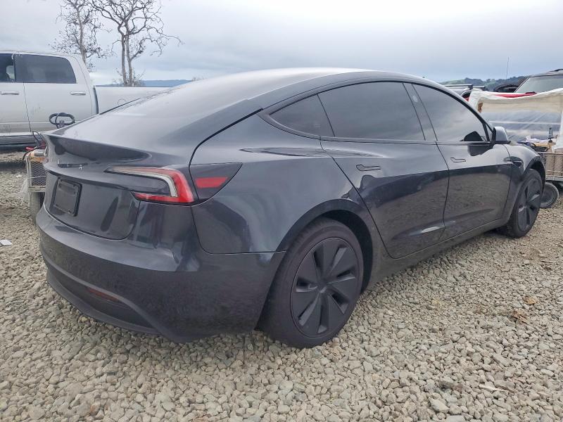 Photo 3 from auction – 2025 TESLA MODEL 3 with VIN 5YJ3E1EA0SF028505