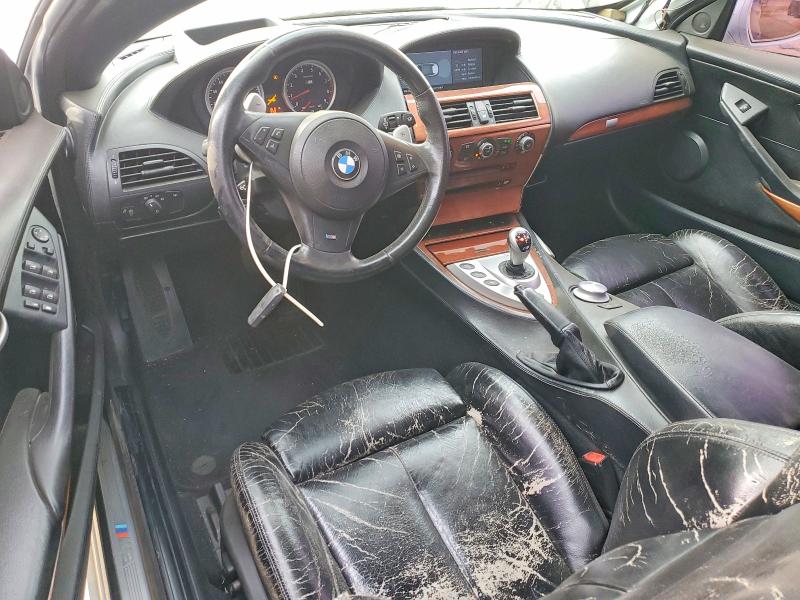 Photo 8 from auction – 2007 BMW M6 with VIN WBSEK93597CS32836